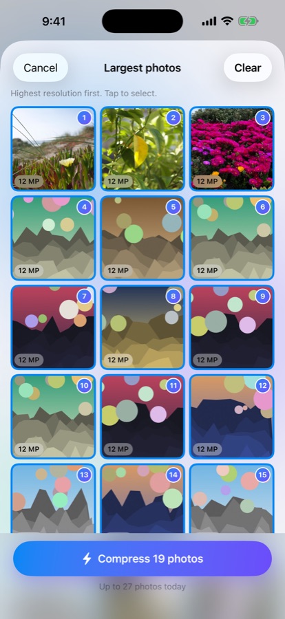 Find the photos eating your storage